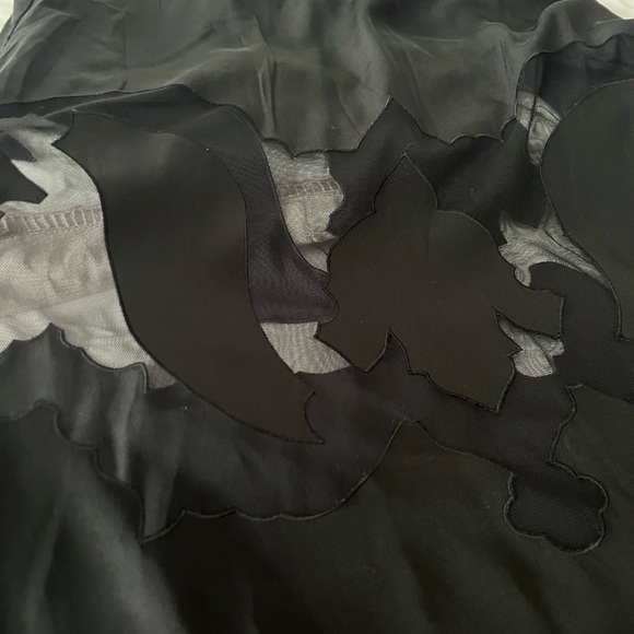 BCBGMaxAzria Runway Perla Blocked Design Silk Dress - Picture 10 of 14